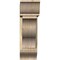 Ekena Millwork Funston Traditional Rough Sawn Bracket w/ Offset Brace, Douglas Fir, 8"W x 26"D x 26"H BKT0806X26X26FST01RDF - alternate 3
